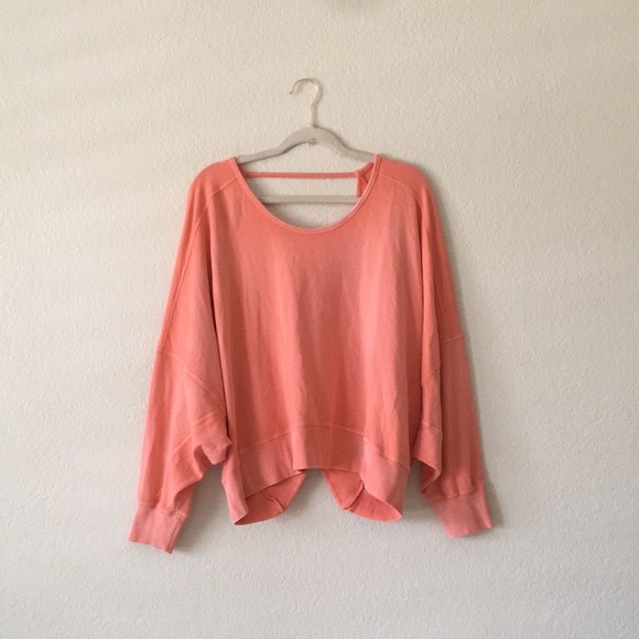 Free People Back It Up Pullover Sweatshirt Top XS - Picture 16 of 16